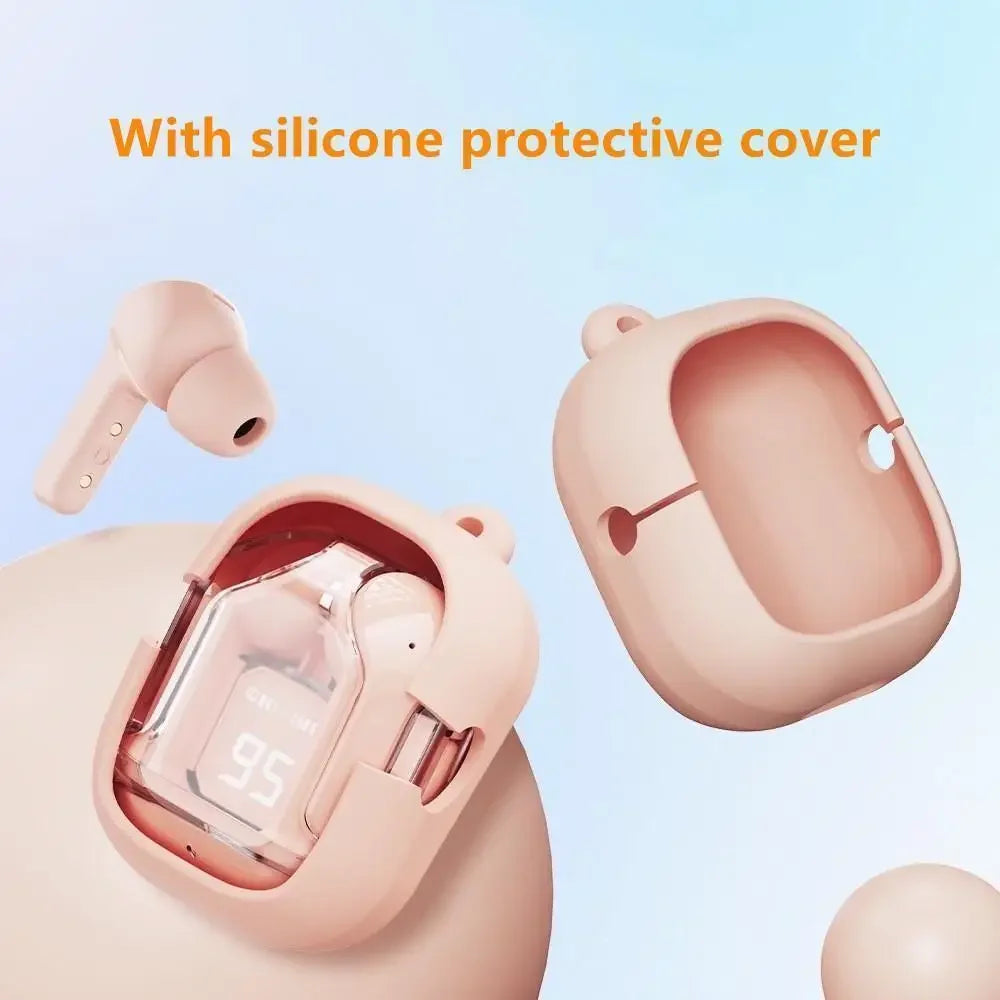 Gaming Earbuds Bluetooth 5.3 Noise Reduction Stereo Wireless Earphone